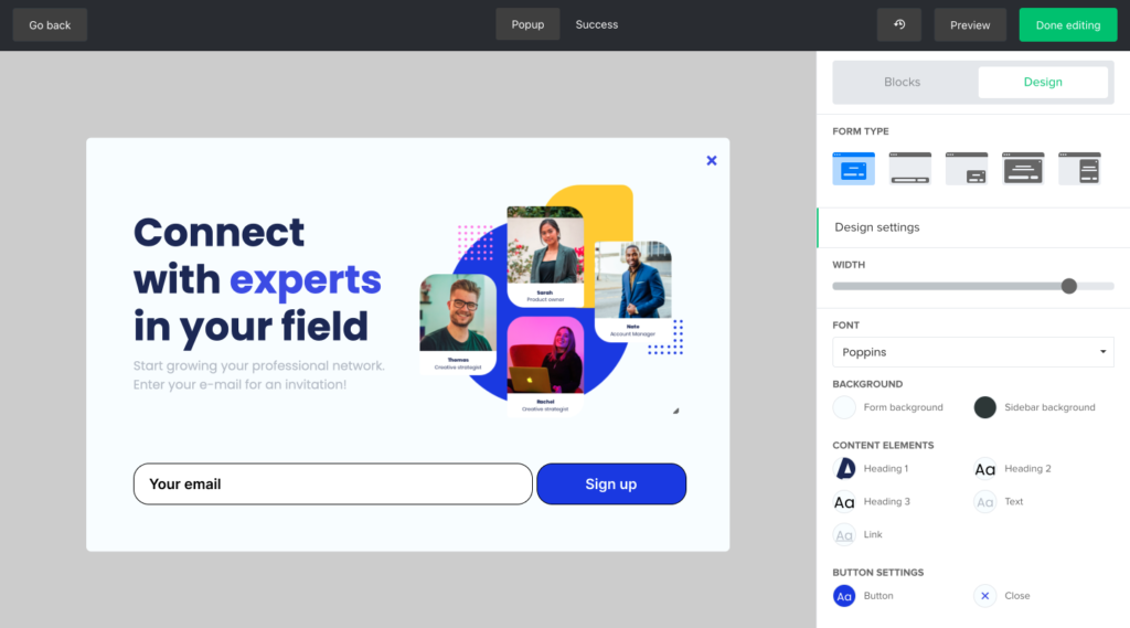 MailerLite Review: A Comprehensive Look at This User-Friendly Email Marketing Platform and 12 Reasons to get it 5 popup builder